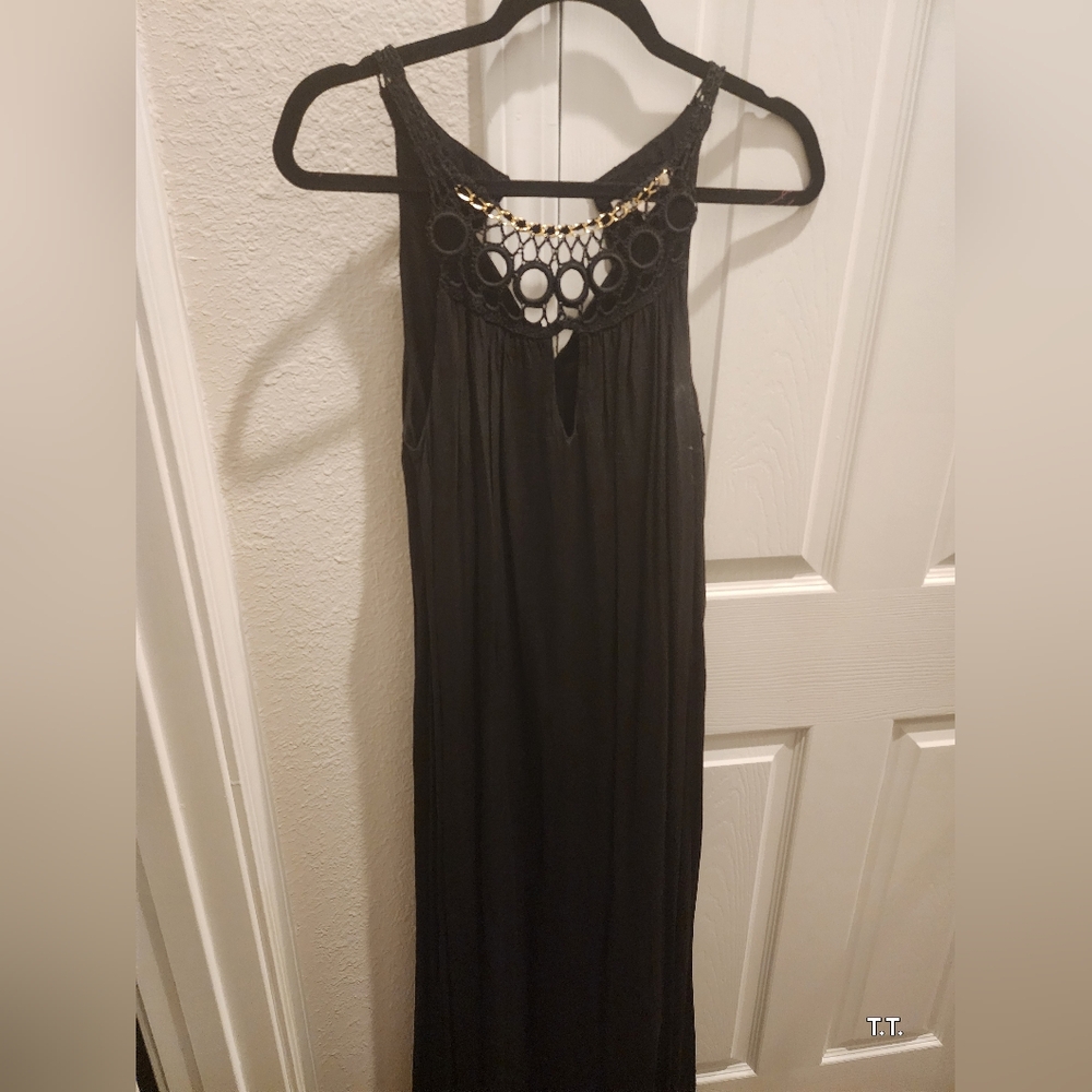Black Maxi Vacation Dress